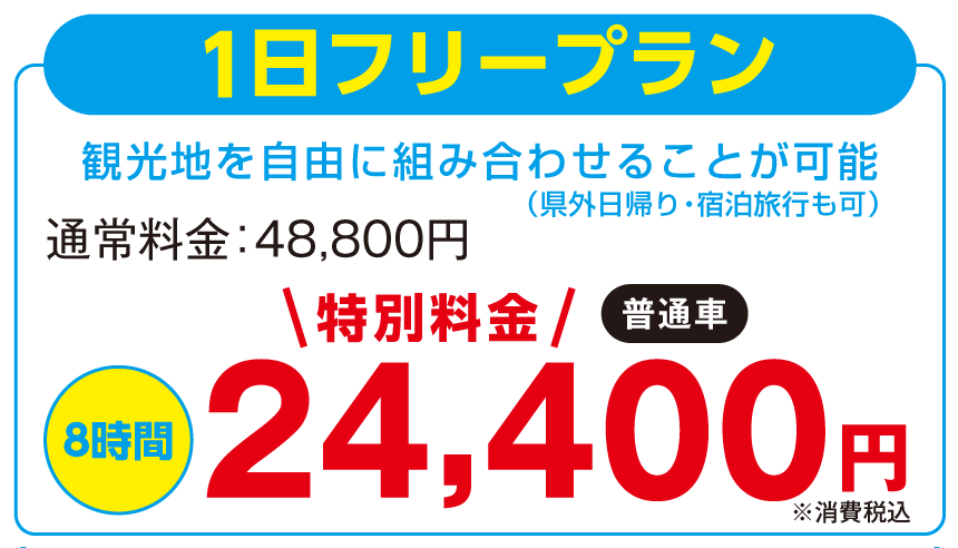 1日フリープラン